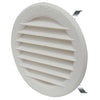 Bocchetta Aerazione Polistirene Tonda + Molle - Cf=Pz 2 Mm 80/120- 5 Confezioni