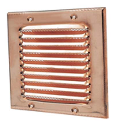 Bocchetta Aerazione Rame Rettangolare Mm 140X360