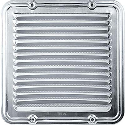 Bocchetta Aerazione Alluminio Quadra - Mm 230X230- 5 Pezzi