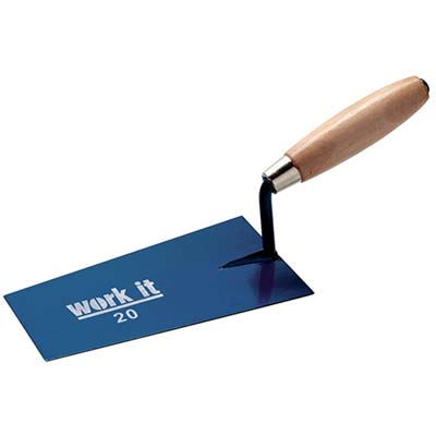 Cazzuola Punta Quadra Work-It Ausonia - M.Legno Cm 16- 6 Pezzi