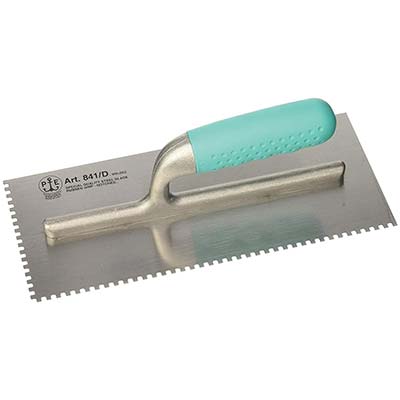 Frattone Acciaio Dentato 841/D Ancora - Base Acciaio/Plastica Dx D.Mm 5X7 Mm 130X280- 2 Pezzi