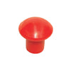 Fungo Sicurezza Copri Tondino - Plt Rosso Mm 6/18- 100 Pezzi
