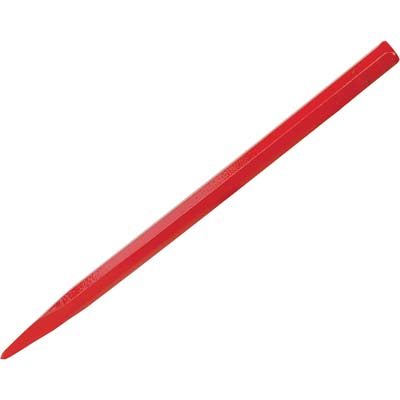 Scalpello Muratore A Punta Effe - Acciaio Forgiato Mm 350X16- 5 Pezzi