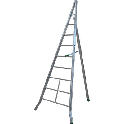 Scala Triangolare Agri Facal - Alluminio H.Cm 300 Pioli 8