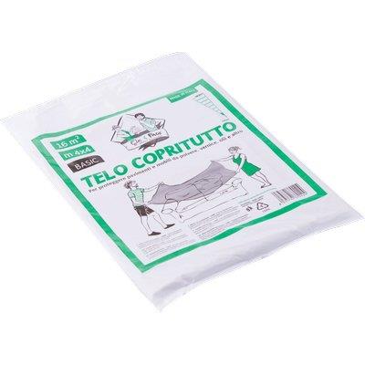 Telo Copritutto Pe Bassa Densita Elepacking - Mt 4X4 Gr 200- 90 Pezzi