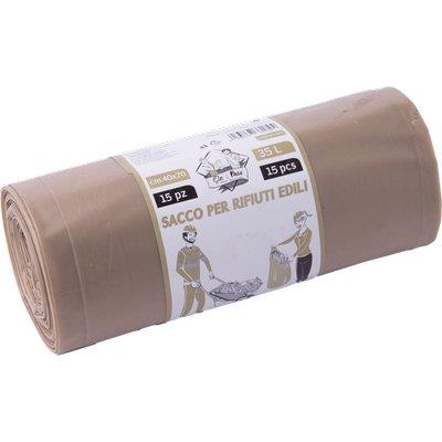 Sacco Detriti Edili Elepacking - Gr 65 My 120 Cm 40X70 Cf=Pz 15- 20 Confezioni