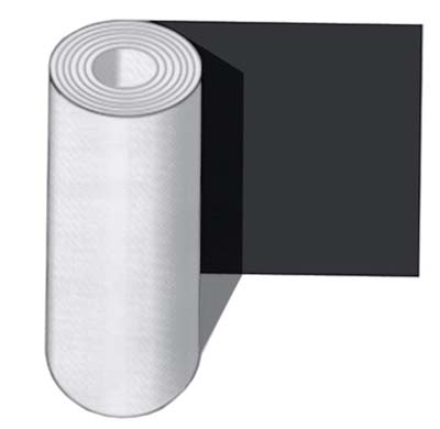 Foglia Polietilene Bianco Nera Additivata - Mm 0,20 L.Mt 50 H.Mt 10- 106 Kg