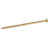Vite Legno Wood Ambrovit - Cava Tx25 Zincata Gialla Mm 4,5X80/50 Cf=Pz 200- 1 Confezioni