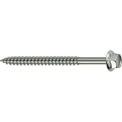 Vite Autofilettante Legno Kovervit Aa Mustad - Tecc Chromiting Mm 6,5X 60 Cf=Pz 100- 1 Confezioni