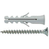 Tassello Nylon Eb/Va Elematic - Vite Tsp Cava Pz Bordato Eb/Va 10 Cf=Pz 50- 1 Confezioni