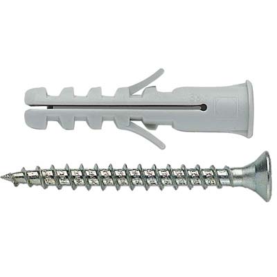 Tassello Nylon Eb/Va Self Elematic - Eb/Va 5 Vite Tsp Pz Cf=Pz 10- 50 Confezioni