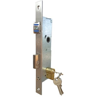 Serratura Montante Infilare 2505 Ibfm B.Q Zinc F.Mm 22 C.Sag M1+Scr+Q8 E.Mm 30