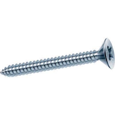 Vite Autofilettante Tsp Mustad - Cava Ph Zincata Bianca Mm 4,8X32 Cf=Pz 200- 1 Confezioni