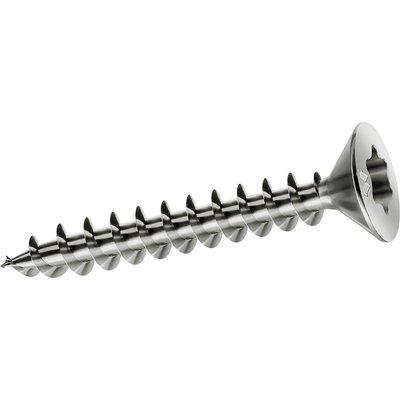 Vite Truciolare Tsp Tx Chrom Panelvit Mustad - Cava Tx Filetto Intero Mm 5,0X35 Cf=Pz 500- 1 Confezioni