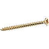 Vite Truciolare Tsp Ottonata Ambrovit - Cava Pz Filetto Intero Mm 3,0X35 Cf=Pz 500- 1 Confezioni