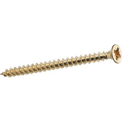 Vite Truciolare Tsp Ottonata Ambrovit - Cava Pz Filetto Intero Mm 4,5X25 Cf=Pz 500- 1 Confezioni