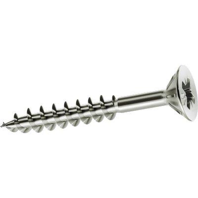 Vite Truciolare Tsp Pf Chrom Panelvit Mustad - Cava Pz Filetto Parziale Mm 5,0X70 Cf=Pz 200- 1 Confezioni