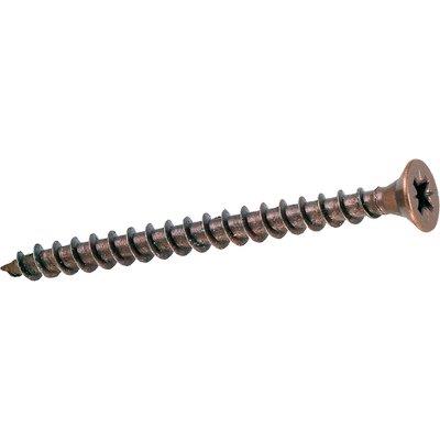 Vite Truciolare Tsp Bronzata Ambrovit - Cava Pz Filetto Intero Mm 5,0X45 Cf=Pz 200- 1 Confezioni