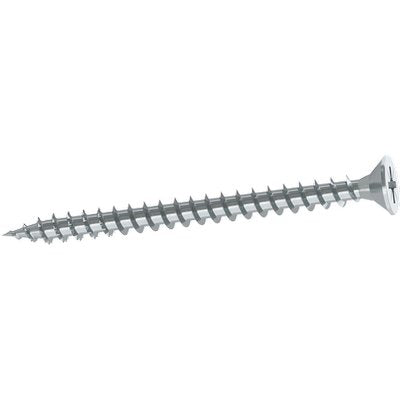 Vite Truciolare Tsp Zincata Bianca Ambrovit - Cava Pz Filetto Intero Mm 4,5X20 Cf=Pz 500- 1 Confezioni
