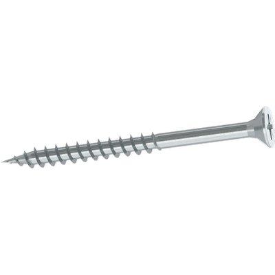 Vite Truciolare Tsp Pf Zincata Bianca Ambrovit - Cava Pz Filetto Parziale Mm 5,0X 70 Cf=Pz 200- 1 Confezioni