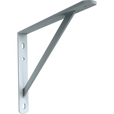 Reggimensola Pesante + Saetta Obelix Bolis - Acciaio Zincato Kg 100/Coppia Mm 500X315- 2 Pezzi