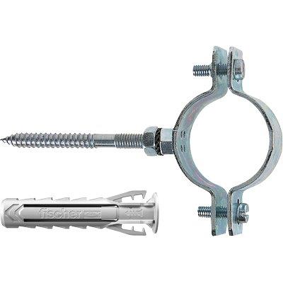 Collare Tubo Cpt Fischer - Vite E Tassello Sx Plus 2- 10 Pezzi