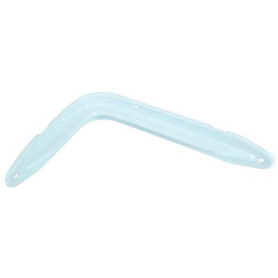 Reggimensola Europa Bolis - Acciaio Nervato Verniciato Bianco Mm 200X140- 10 Pezzi