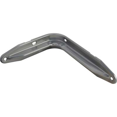 Reggimensola Europa Bolis - Acciaio Nervato Verniciato Argento Mm 150X110- 10 Pezzi