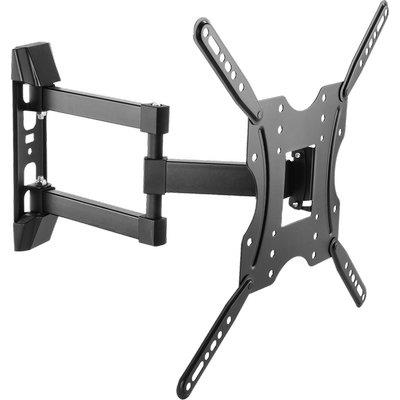 Supporto Tv Piatta Br Led 41 Bravo Acciaio Verniciato Nero 32/55 90 ° Kg 30