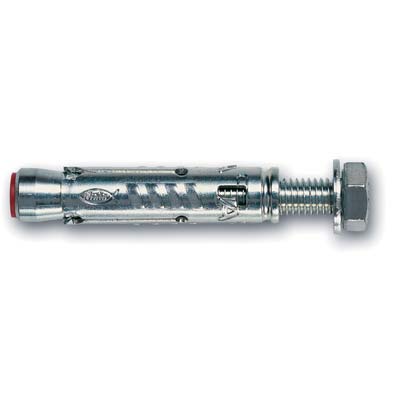 Tassello Acciaio Tam-S Vite Te Fischer - Ta M 10 S/20 Vite Te- 25 Pezzi