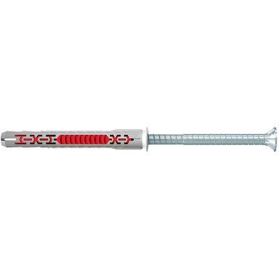 Tassello Nylon Prolungato Duoxpand Fischer - Vite Tsp Cava Tx 10X160 T Cf=Pz 50- 1 Confezioni