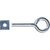 Occhiolo Filettato + Dado Quadro Puccioni - Zincato Mod M 6X40 Mm 16X40Xm6 Cf=Pz 200- 1 Confezioni