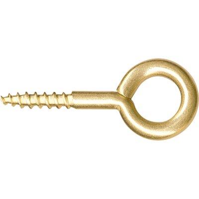 Occhiolo A Vite Ottone Puccioni - Mod 19X60 Mm 9X25X3,5 Cf=Pz 200- 1 Confezioni