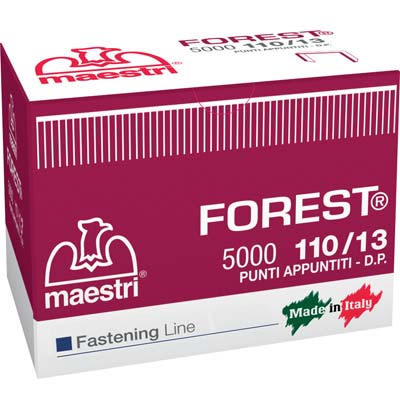 Punto Forest 110/13 X Fissatrice Ro-Ma - Zincato Cf=Pz 5000 Mm 10,05X10- 1 Confezioni