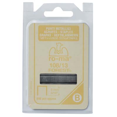 Punto Forest 110/13 X Fissatrice Self Ro-Ma - Zincato Cf=Pz 672 Mm 10,05X10- 3 Confezioni