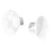 Tappo Copriforo - Plastica Bianca Mm 6- 500 Pezzi