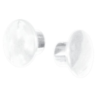 Tappo Copriforo - Plastica Bianca Mm 6- 500 Pezzi