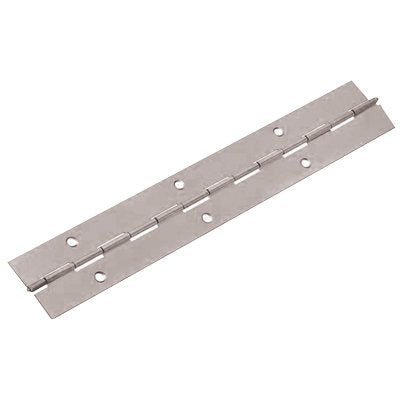 Cerniera A Nastro 215 Valtoce - Acciaio Nichelato S.Mm 0,7 Mm 32 H.Mm 2040- 2 Pezzi