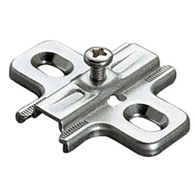 Basetta Cerniera Incasso B2V3H Salice - Acc Nich H.Mm 3 Mm 37X32- 10 Pezzi