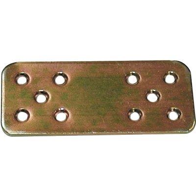 Giunzione Gazebo Pesante Dritta 789 - Zincata Gialla S.Mm 2,5 Mm 90X40- 50 Pezzi