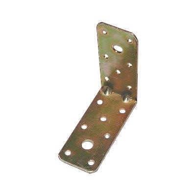 Giunzione Gazebo Pesante Angolare 869 - Zincata Gialla S.Mm 2,5 Mm 90X90X40- 30 Pezzi