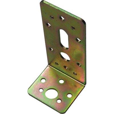 Giunzione Gazebo Pesante Angolare Asimmetrico 776 - Zincata Gialla S.Mm 3,0 Mm 45X110X50- 24 Pezzi