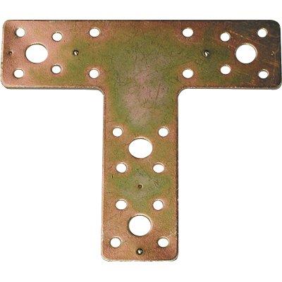 Giunzione Gazebo T 854 - Zincata Gialla S.Mm 2,5 Mm 150X135- 15 Pezzi