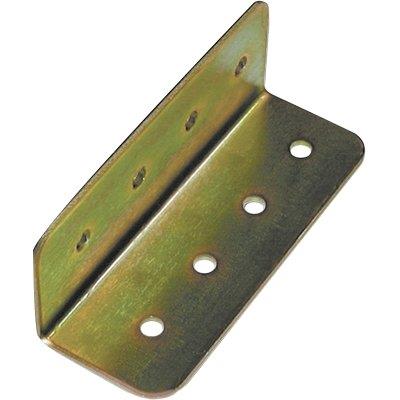 Giunzione Gazebo Pesante Angolare 949 - Zincata Gialla S.Mm 3,0 Mm 45X45X130- 12 Pezzi
