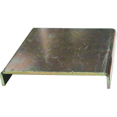 Piastra Alza Pilastro Gazebo 855 - Zincata Gialla S.Mm 3,0 Mm 69X 69- 6 Pezzi