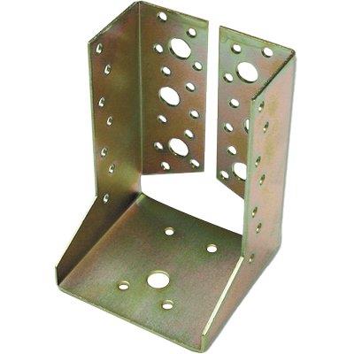 Giunzione Gazebo Estremita Ali Interne 796 - Zincata Gialla S.Mm 2,0 Mm 90X 85- 5 Pezzi