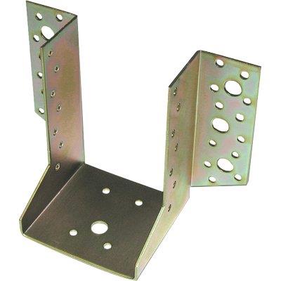 Giunzione Gazebo Estremita Ali Esterne 797 - Zincata Gialla S.Mm 2,0 Mm 80X120- 4 Pezzi