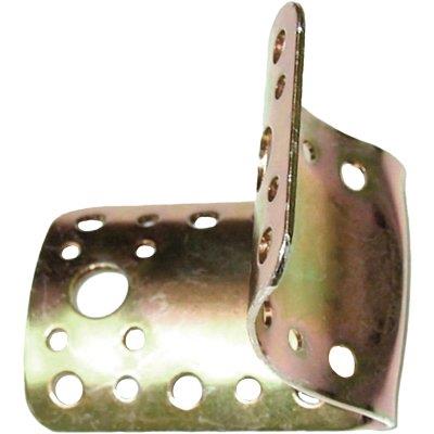 Giunzione Gazebo 90 ° Tondo Traverso 938 - Zincata Gialla Palo Mm 80/100 S.Mm 20 Mm 65X85X85- 4 Pezzi