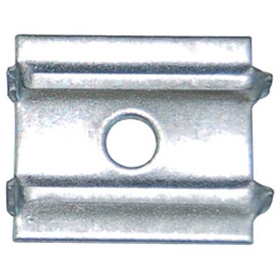 Piastrina Fermaschienali - Zincata Mm 18X22- 500 Pezzi