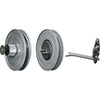Riduttore X Rullo Avvolgibili Zincato Mm 250 + Supporto A Murare